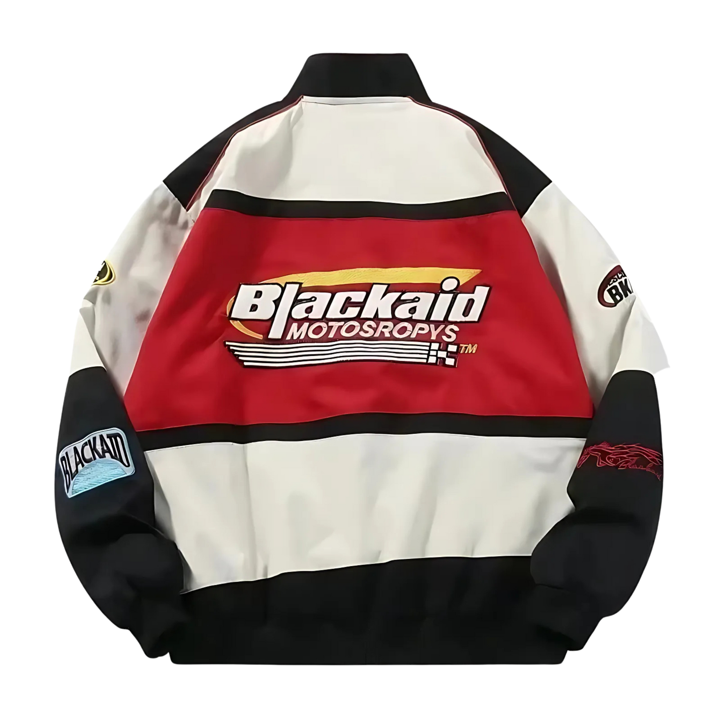 ROT/WEISSE BLACKAID-RENNJACKE