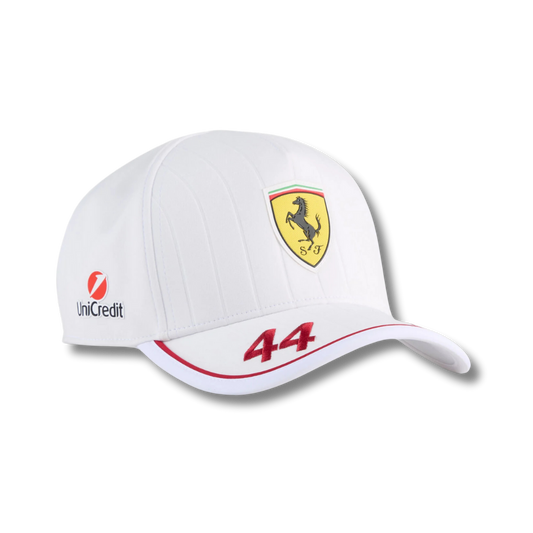 Ferrari F1 2025 Hamilton #44 White Cap