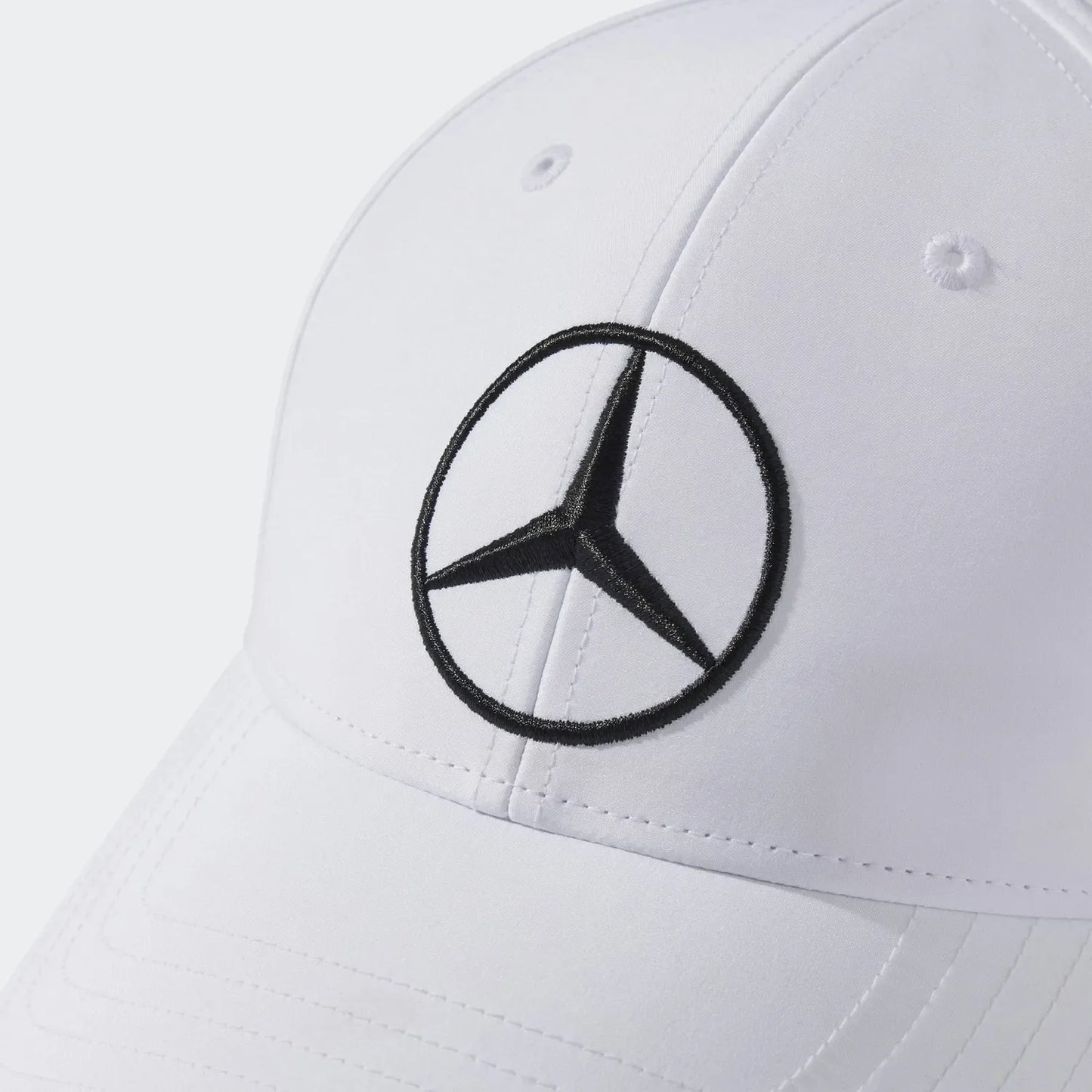 Mercedes White Cap