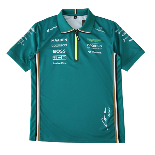 Aston Martin F1 2025 Team Polo