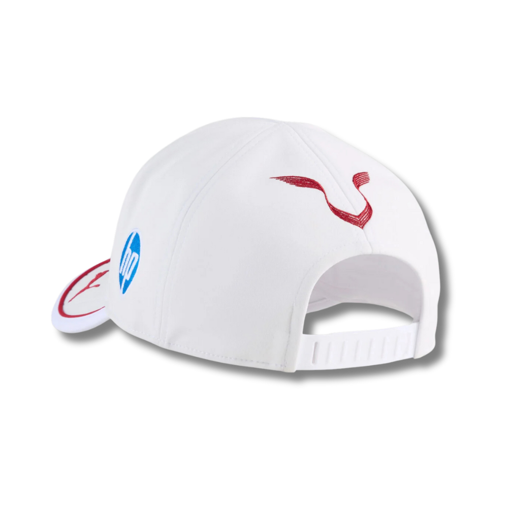Cappellino bianco Ferrari F1 2025 Hamilton #44