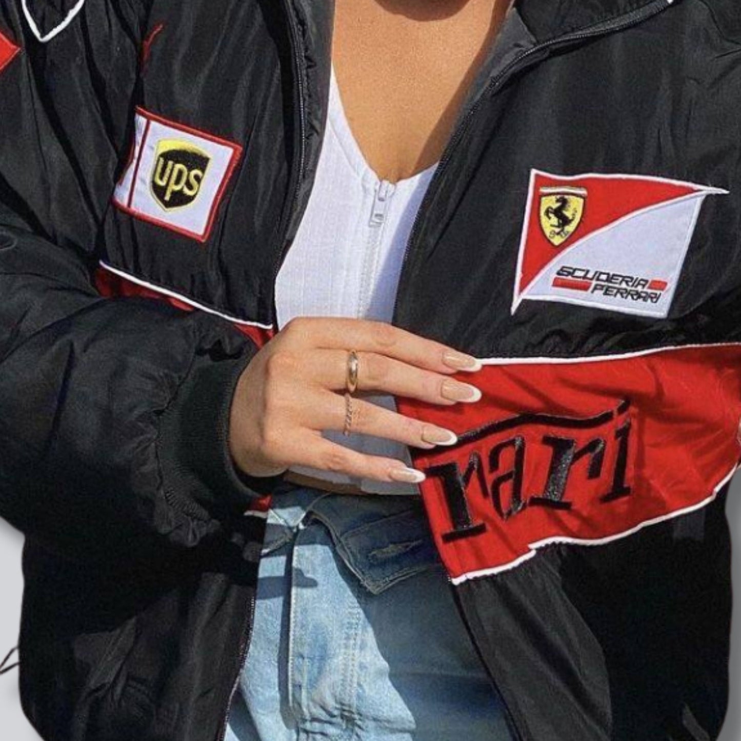FERRARI F1 VINTAGE JACKE