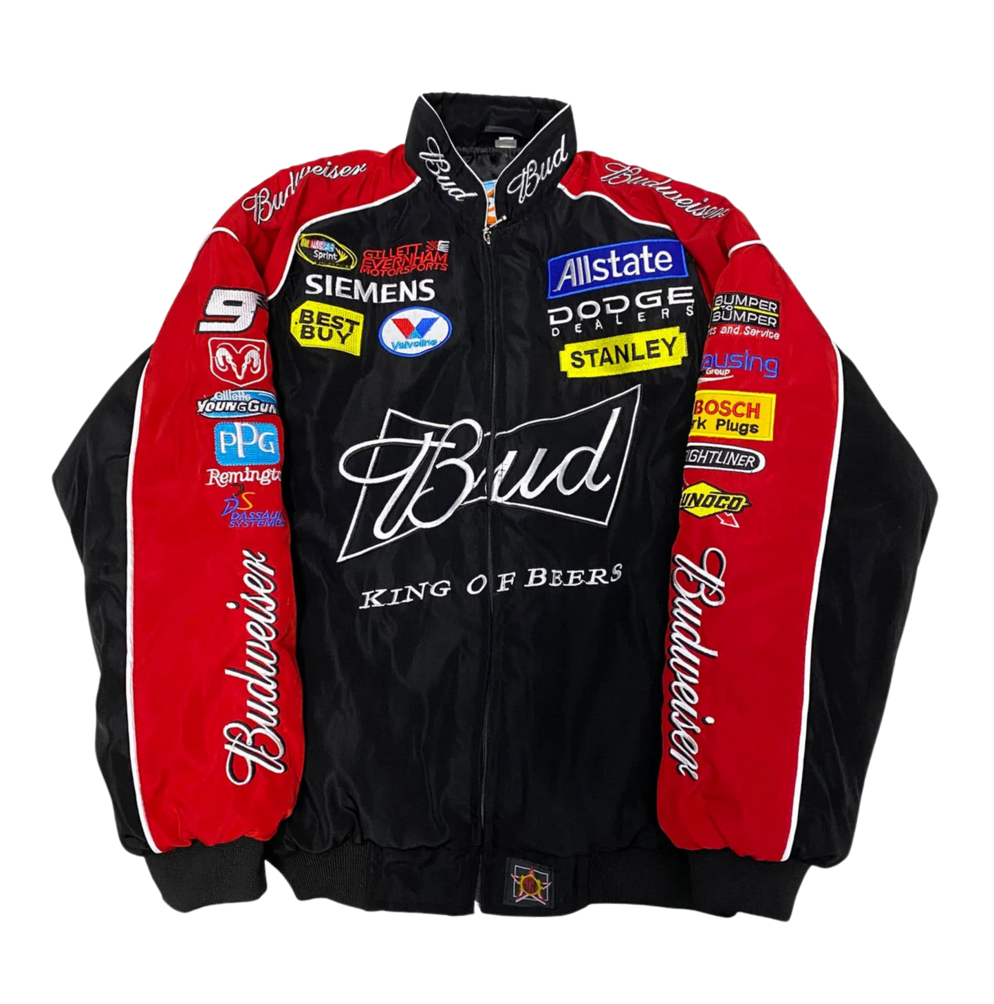 BUDWEISER VINTAGE-RENNJACKE