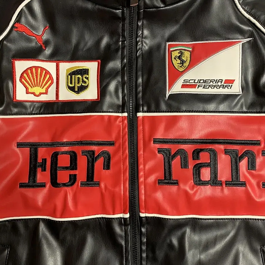 FERRARI F1 LEDERJACKE
