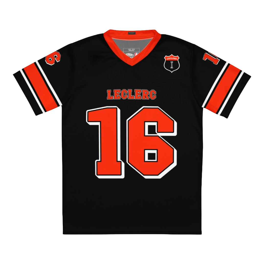 Maglia da calcio Ferrari #16 di Leclerc