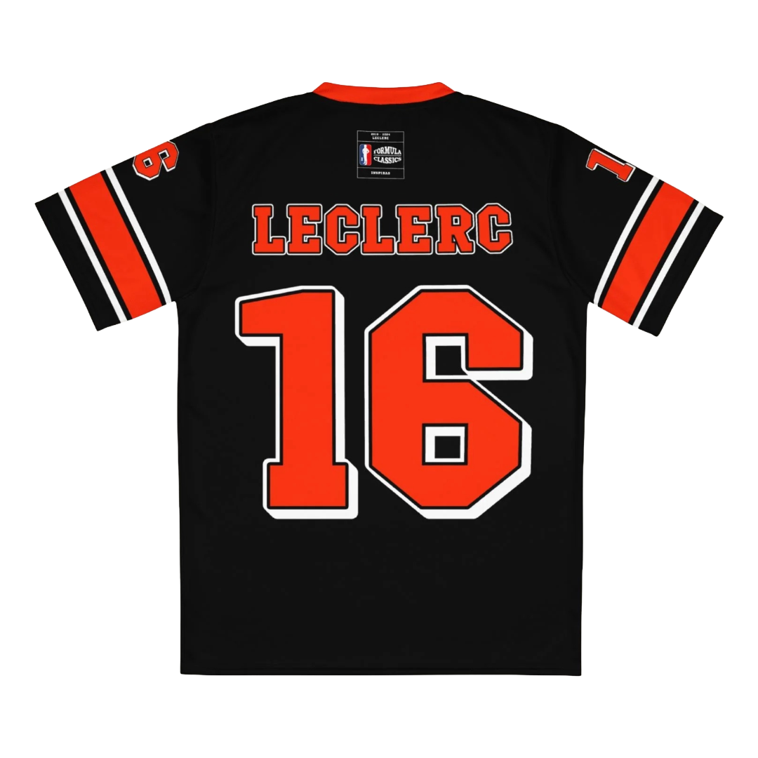 Maglia da calcio Ferrari #16 di Leclerc