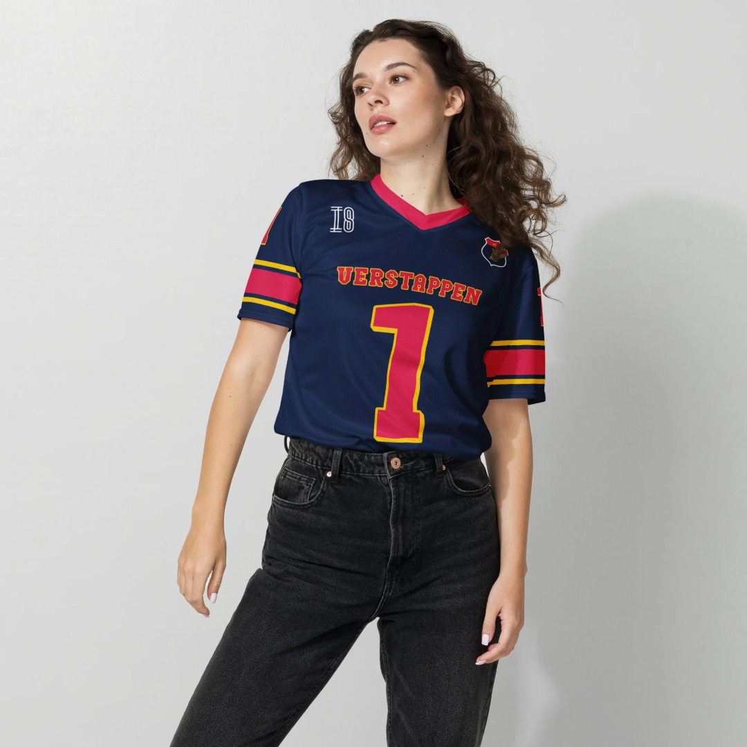 Maglia da calcio Verstappen #1 Red Bull