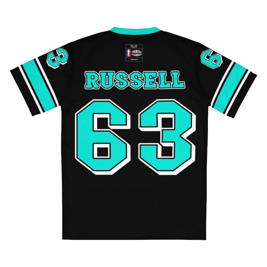 Maglia da calcio Russell #63 Mercedes