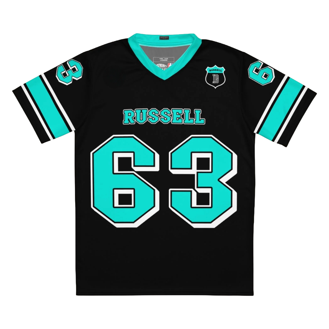 Maglia da calcio Russell #63 Mercedes