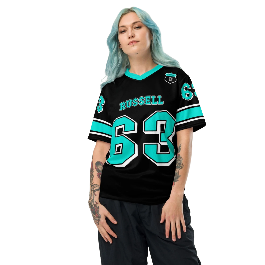 Maglia da calcio Russell #63 Mercedes