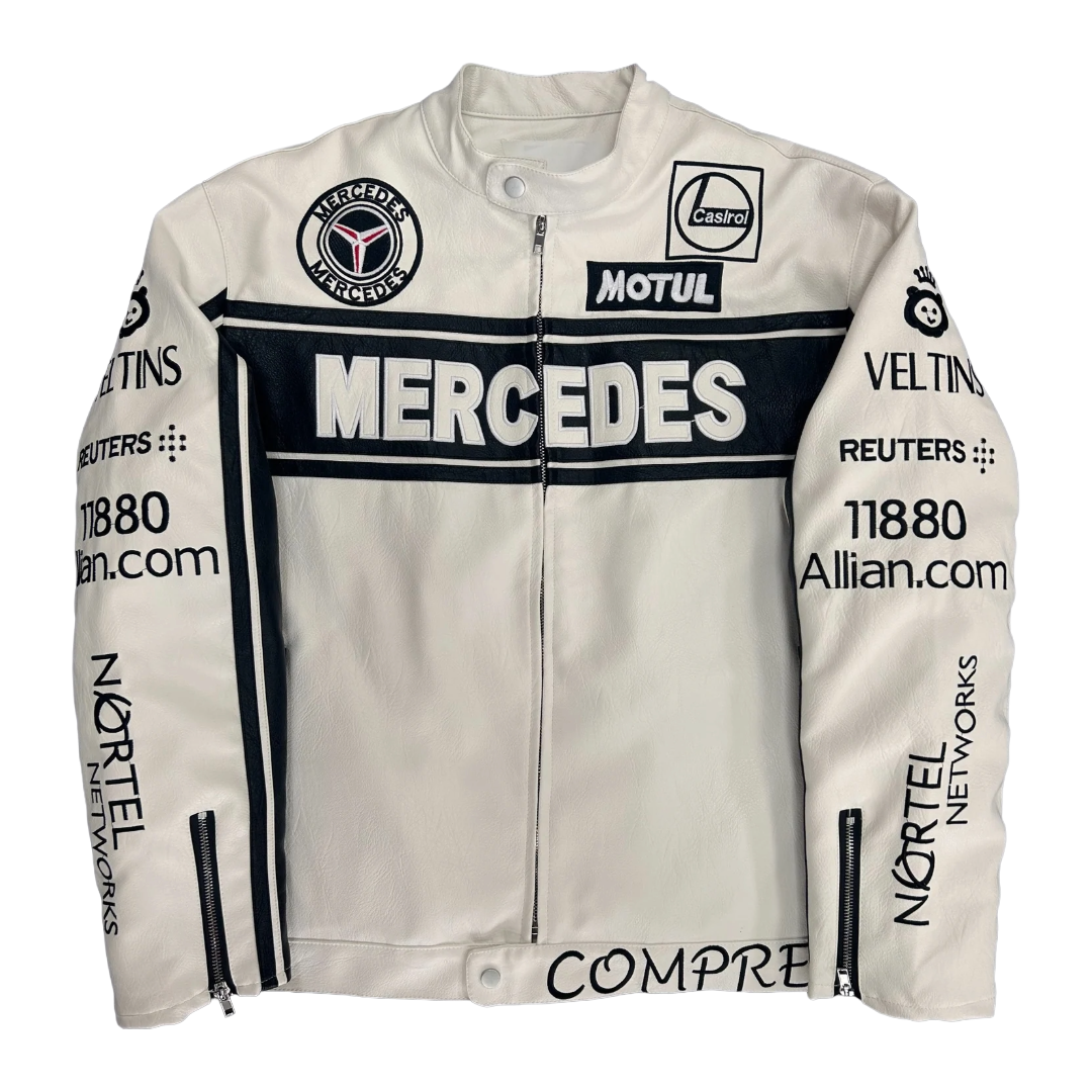 GIACCA IN PELLE BIANCA MERCEDES-BENZ