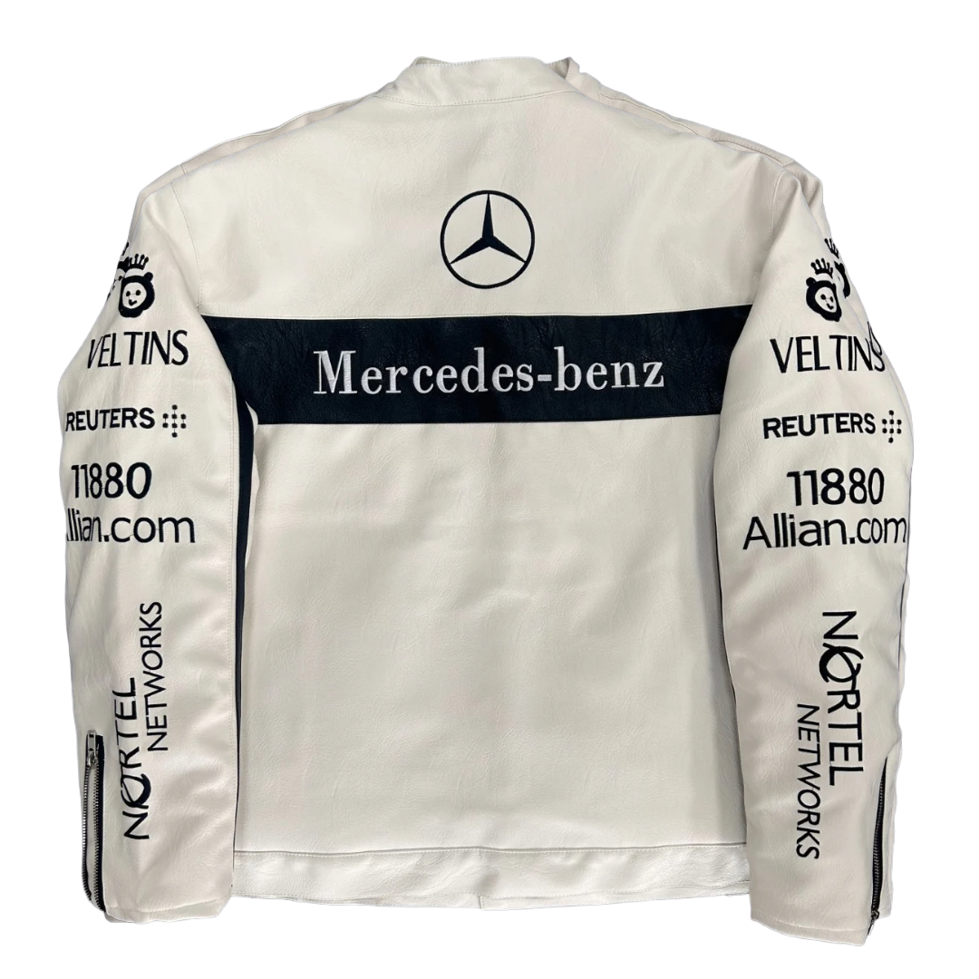 GIACCA IN PELLE BIANCA MERCEDES-BENZ