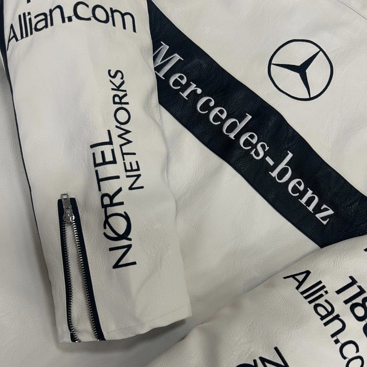 GIACCA IN PELLE BIANCA MERCEDES-BENZ