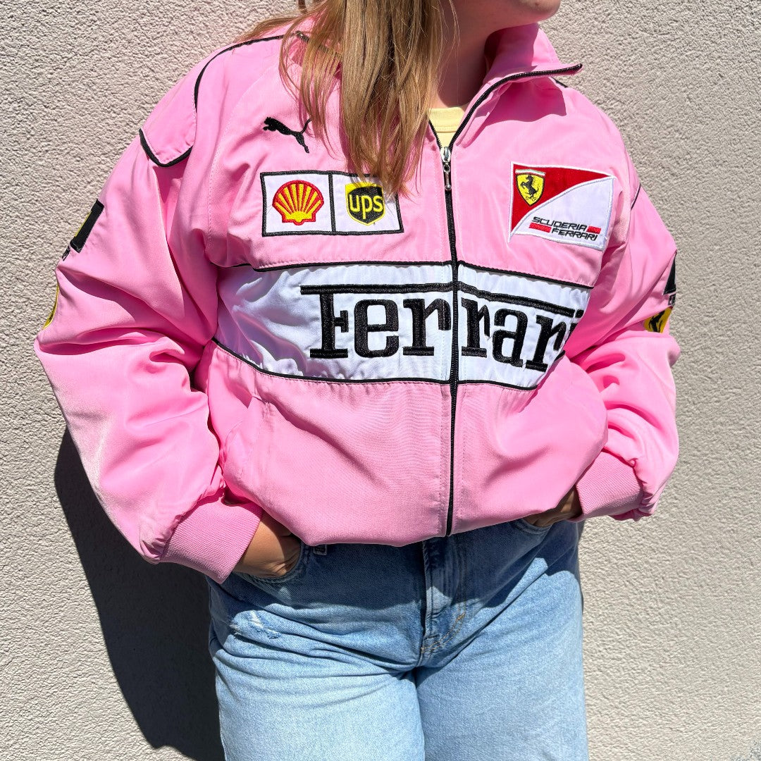 GIACCA ROSA FERRARI F1 VINTAGE