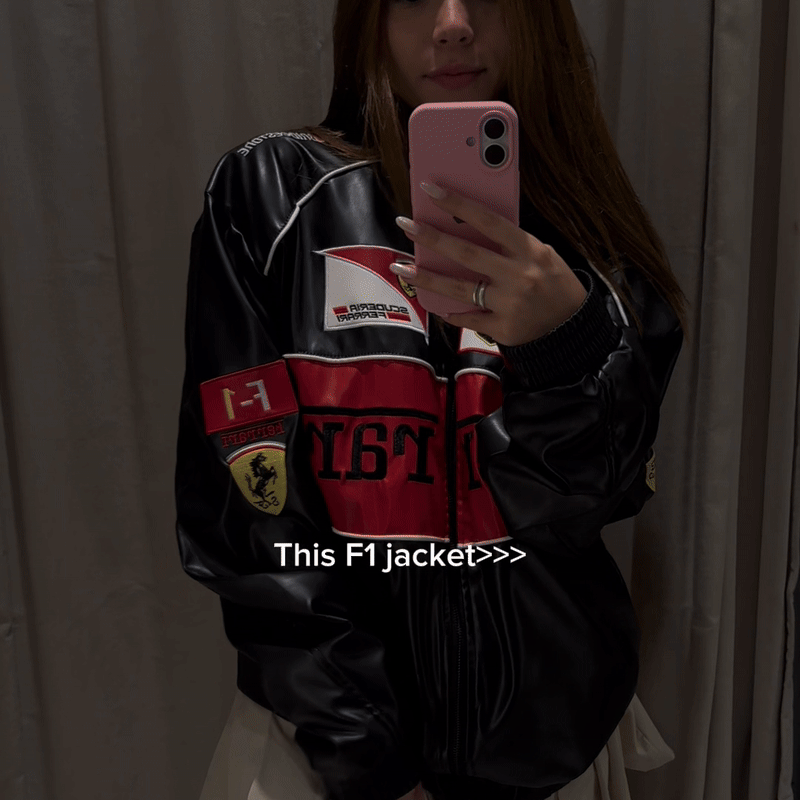 FERRARI F1 LEDERJACKE