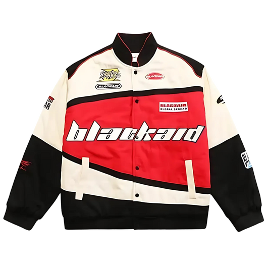ROT/WEISSE BLACKAID-RENNJACKE