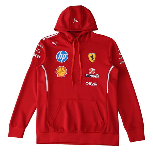Felpa con cappuccio del team Ferrari F1 2025