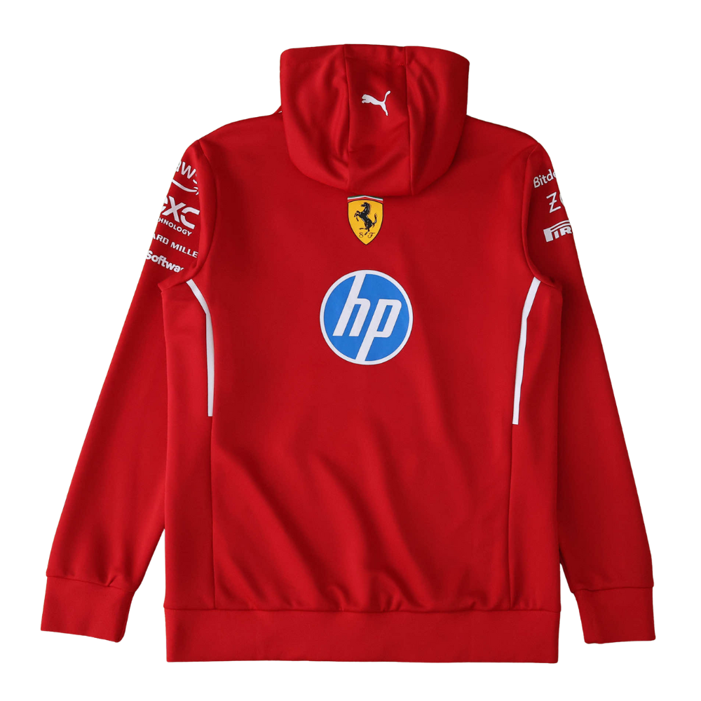 Felpa con cappuccio del team Ferrari F1 2025