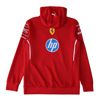 Felpa con cappuccio del team Ferrari F1 2025