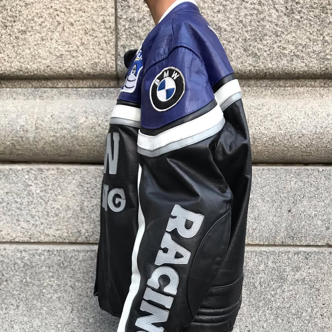 BMW RACING VINTAGE LEATHER JACKET
