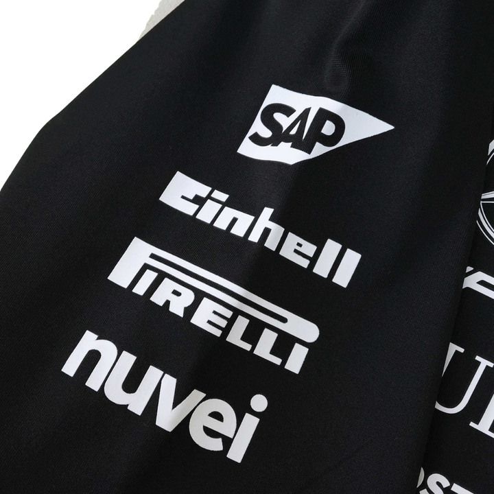 MERCEDES F1 2025 BLACK POLO SHIRT