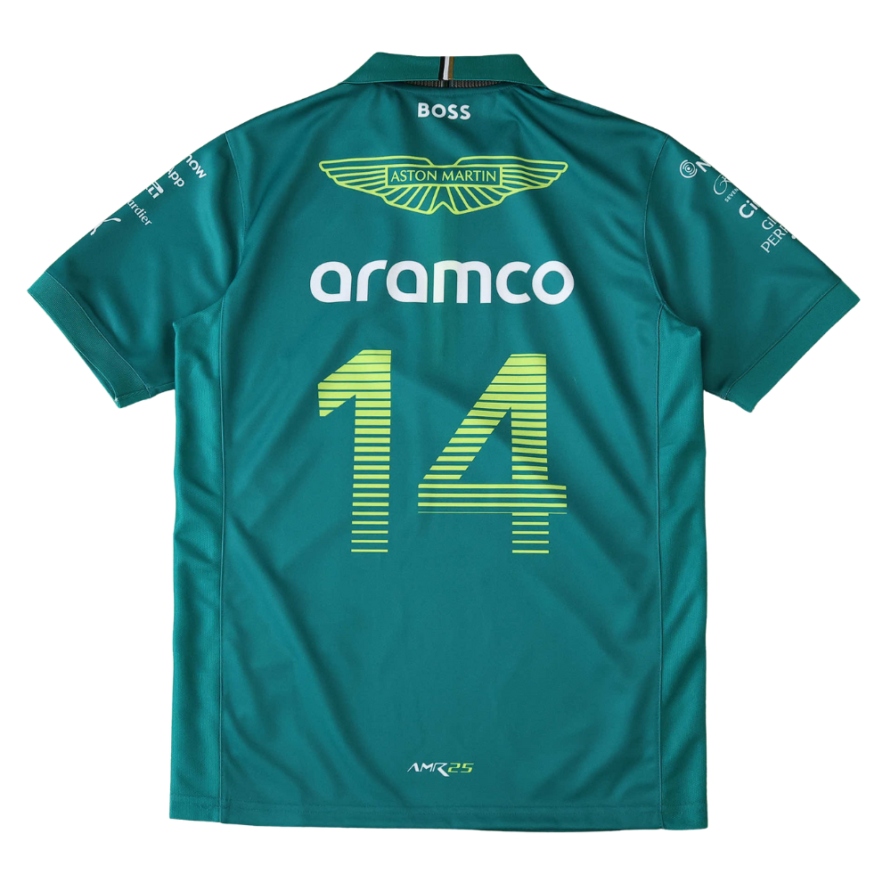 ASTON MARTIN F1 2025 TEAM POLO