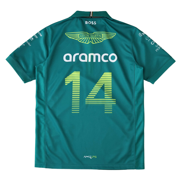 ASTON MARTIN F1 2025 TEAM POLO