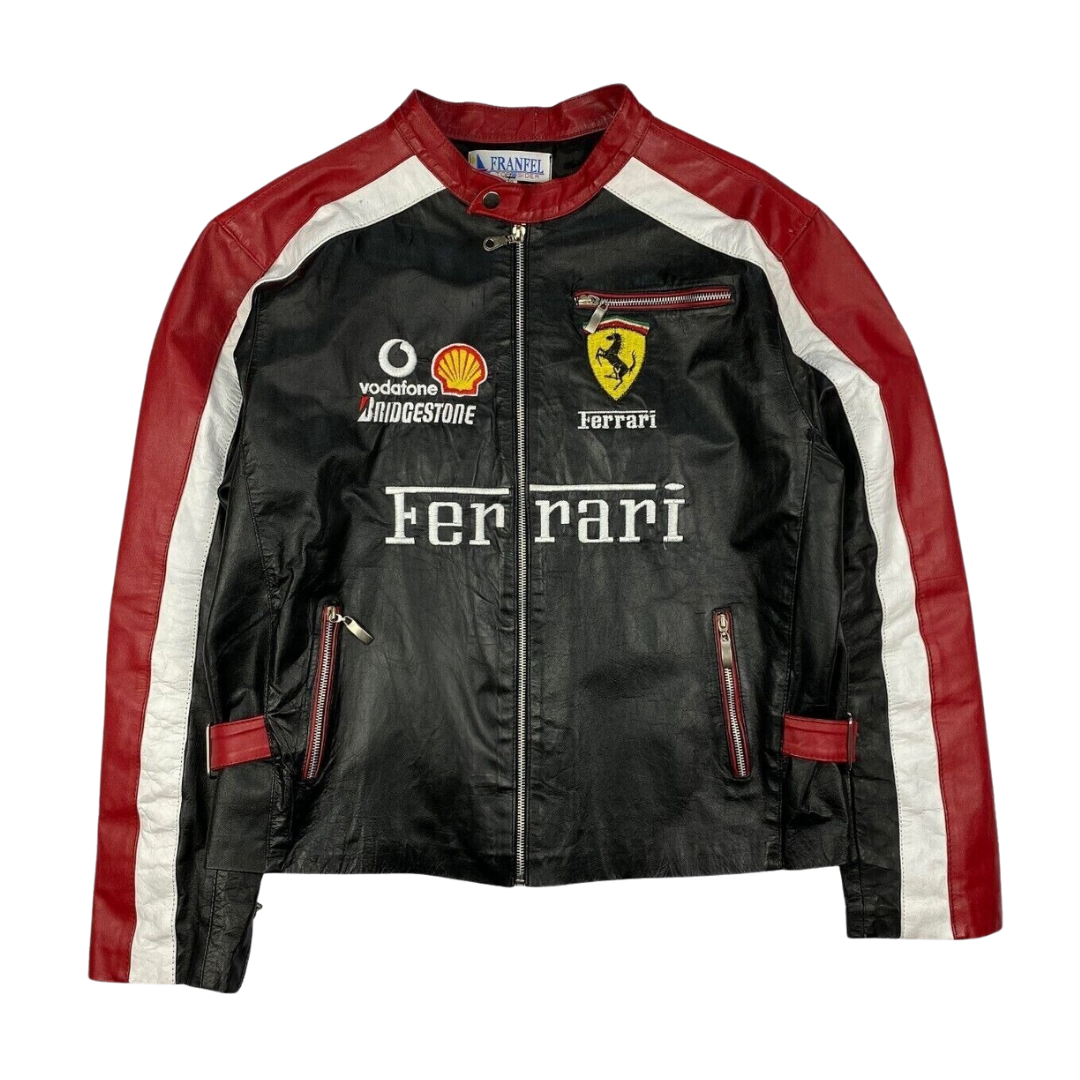"MARANELLO" FORMULA 1 LEATHER JACKET