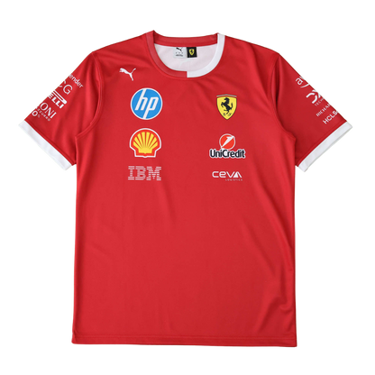 Maglietta della squadra Ferrari F1 2025