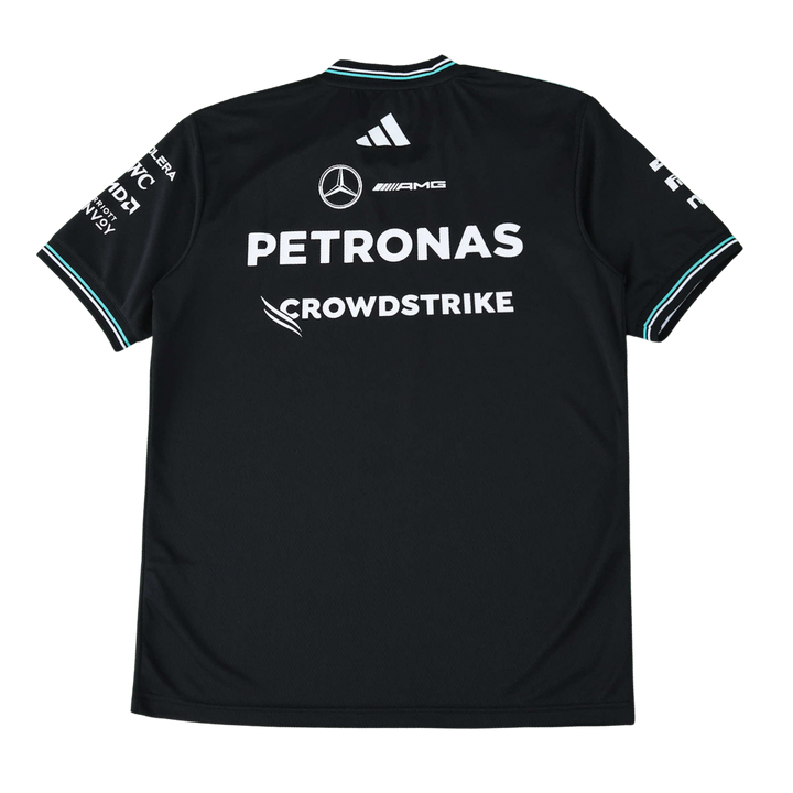 Mercedes F1 2025 Short Sleeve Jersey Black
