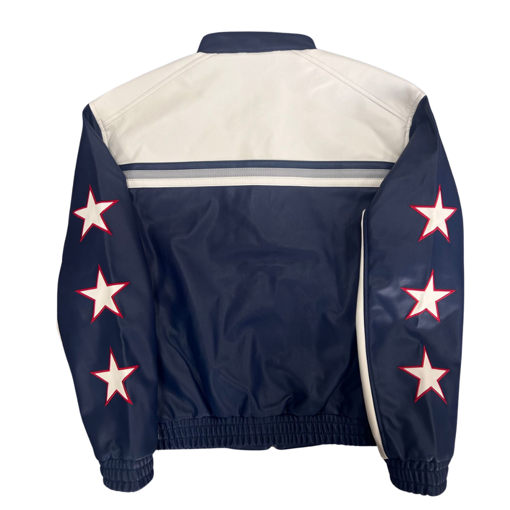 "MAX" RED BULL F1 LEATHER JACKET