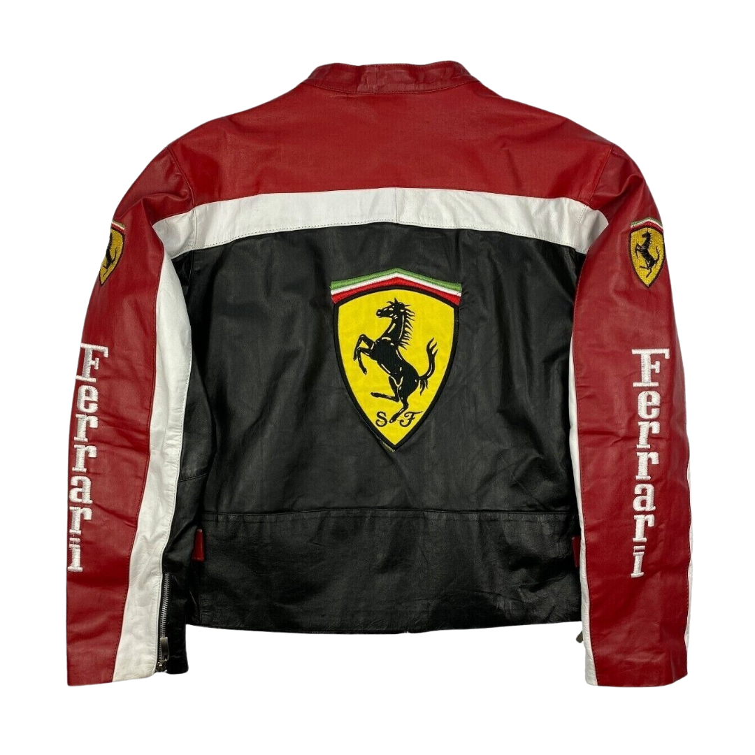 "MARANELLO" FORMULA 1 LEATHER JACKET