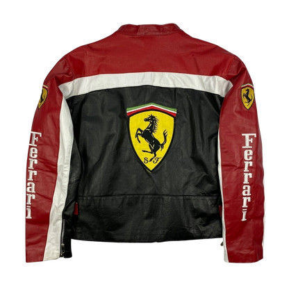 "MARANELLO" FORMULA 1 LEATHER JACKET