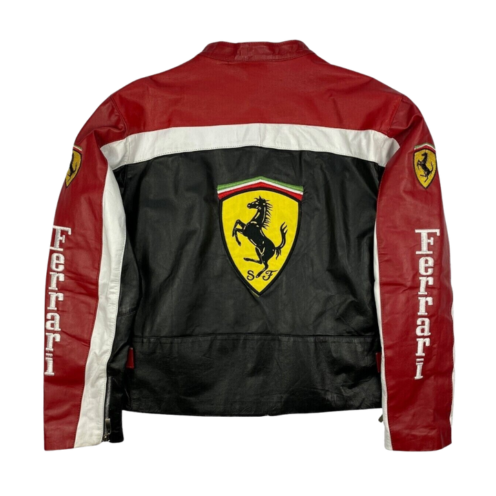 "MARANELLO" FORMULA 1 LEATHER JACKET