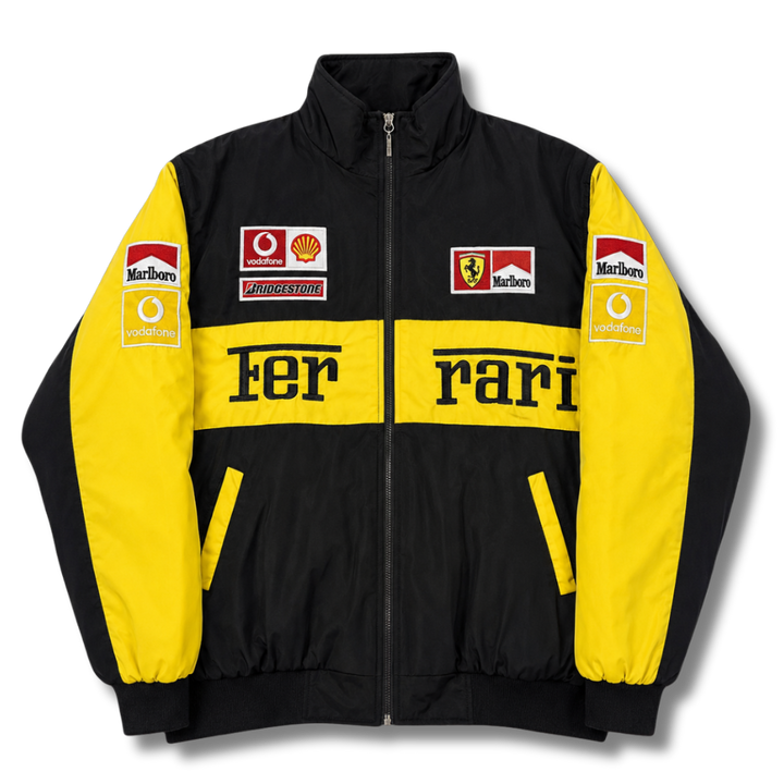YELLOW FORMULA 1 VINTAGE JACKET