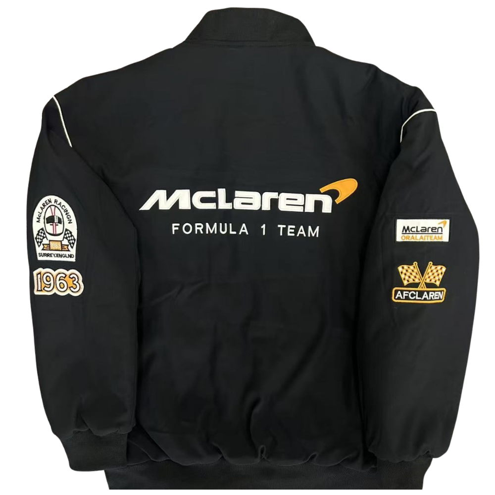 MCLAREN F1 BLACK JACKET