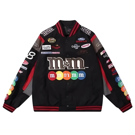 M&M Rennjacke Braun