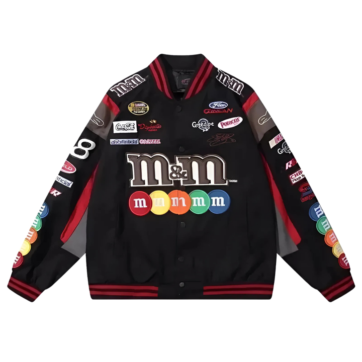 M&M RACING JACKET BROWN