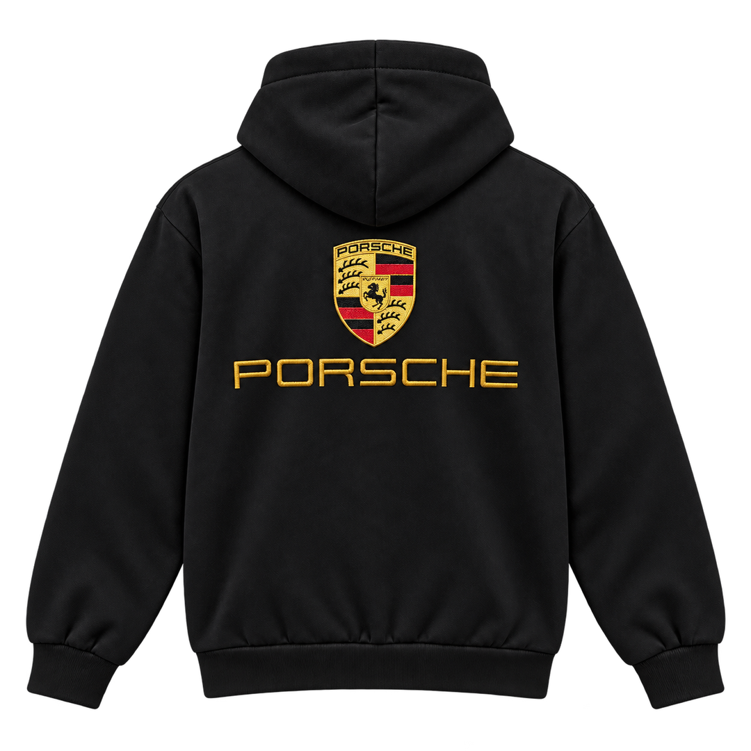 PORSCHE RACING EMBROIDERED HOODIE