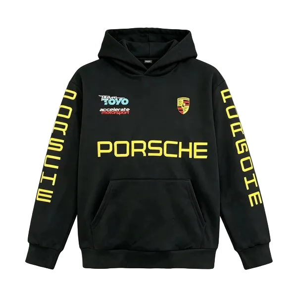 PORSCHE RACING EMBROIDERED HOODIE