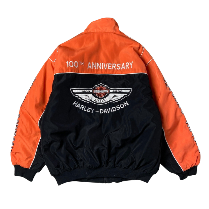 HARLEY DAVIDSON RACING ORANGE JACKET