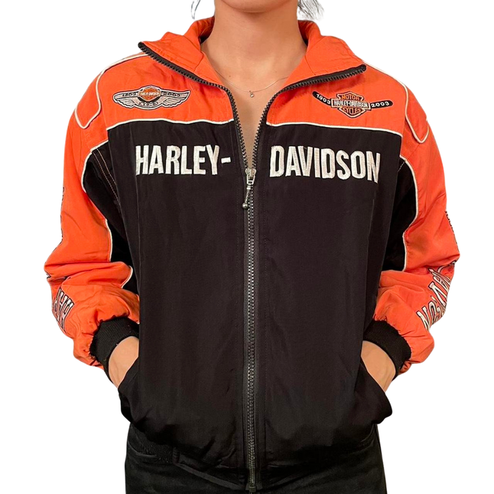 HARLEY DAVIDSON RACING ORANGE JACKET