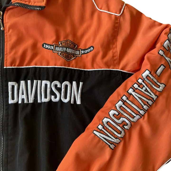 HARLEY DAVIDSON RACING ORANGE JACKET