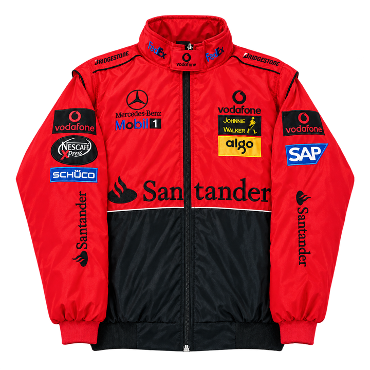 MCLAREN MERCEDES-BENZ F1 JACKET RED-BLACK