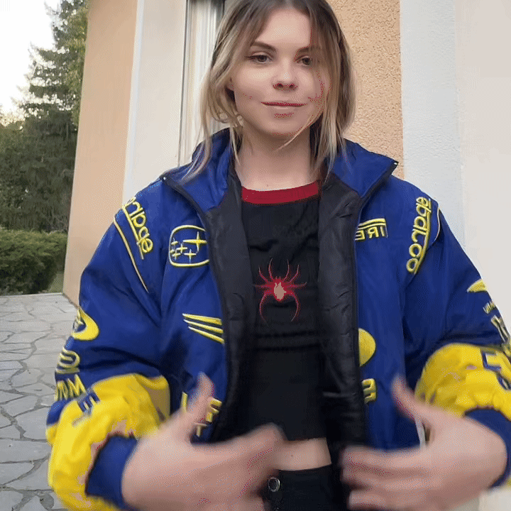 SUBARU RACING JACKET BLUE
