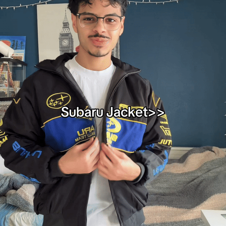 SUBARU RACING JACKET BLACK