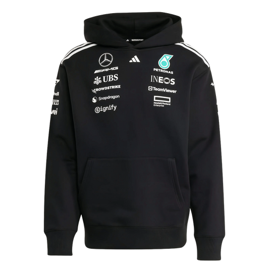 Felpa con cappuccio del team Mercedes F1 2025