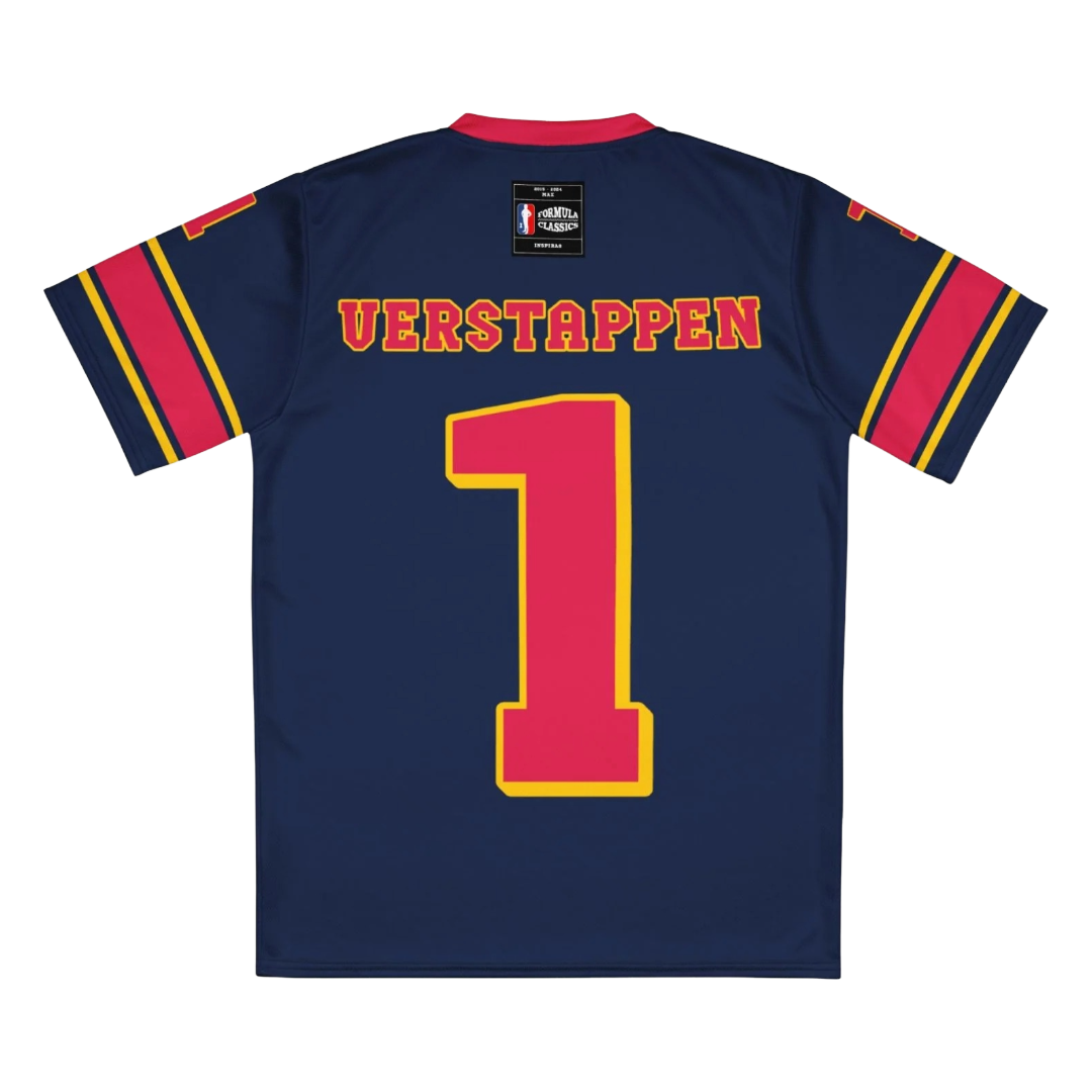 Verstappen #1 Red Bull Football Shirt