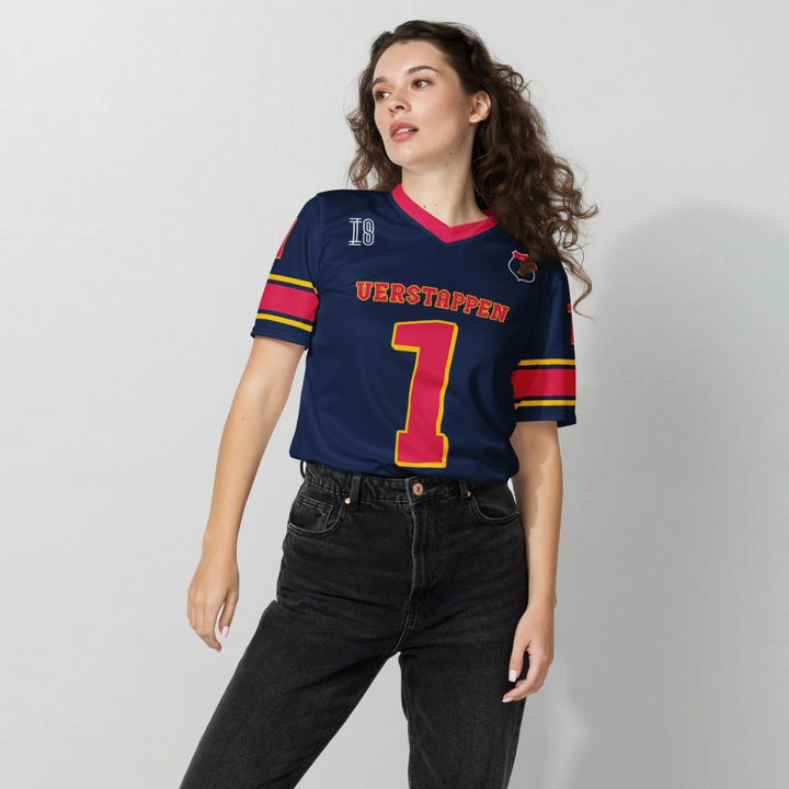 Verstappen #1 Red Bull Football Shirt