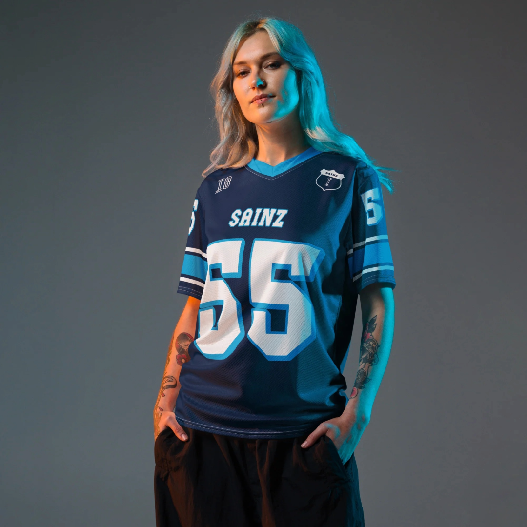 Sainz #55 Williams Football Shirt